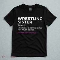 Wrestling Sister Definition Best Sister Ever  T-Shirt thumb 5
