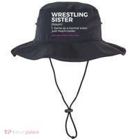Wrestling Sister Definition Best Sister Ever  Bucket Hat thumb 0