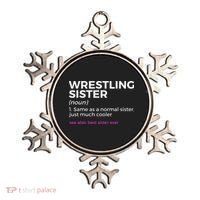 Wrestling Sister Definition Best Sister Ever  Ornament thumb 0