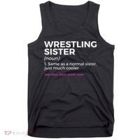 Wrestling Sister Definition Best Sister Ever  Tank Top thumb 0