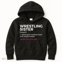 Wrestling Sister Definition Best Sister Ever  Kids Hoodie thumb 0