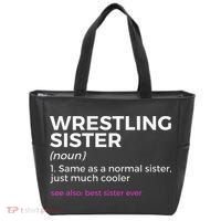 Wrestling Sister Definition Best Sister Ever  Tote Bag thumb 0