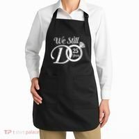We Still Do 25 Years Funny Couple 25th Wedding Anniversary Apron thumb 2