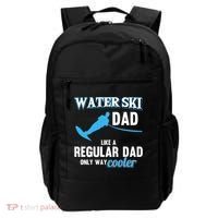 Water Ski Dad Like A Regular Dad Beach Athletes Water Skiing Gift Backpack thumb 0