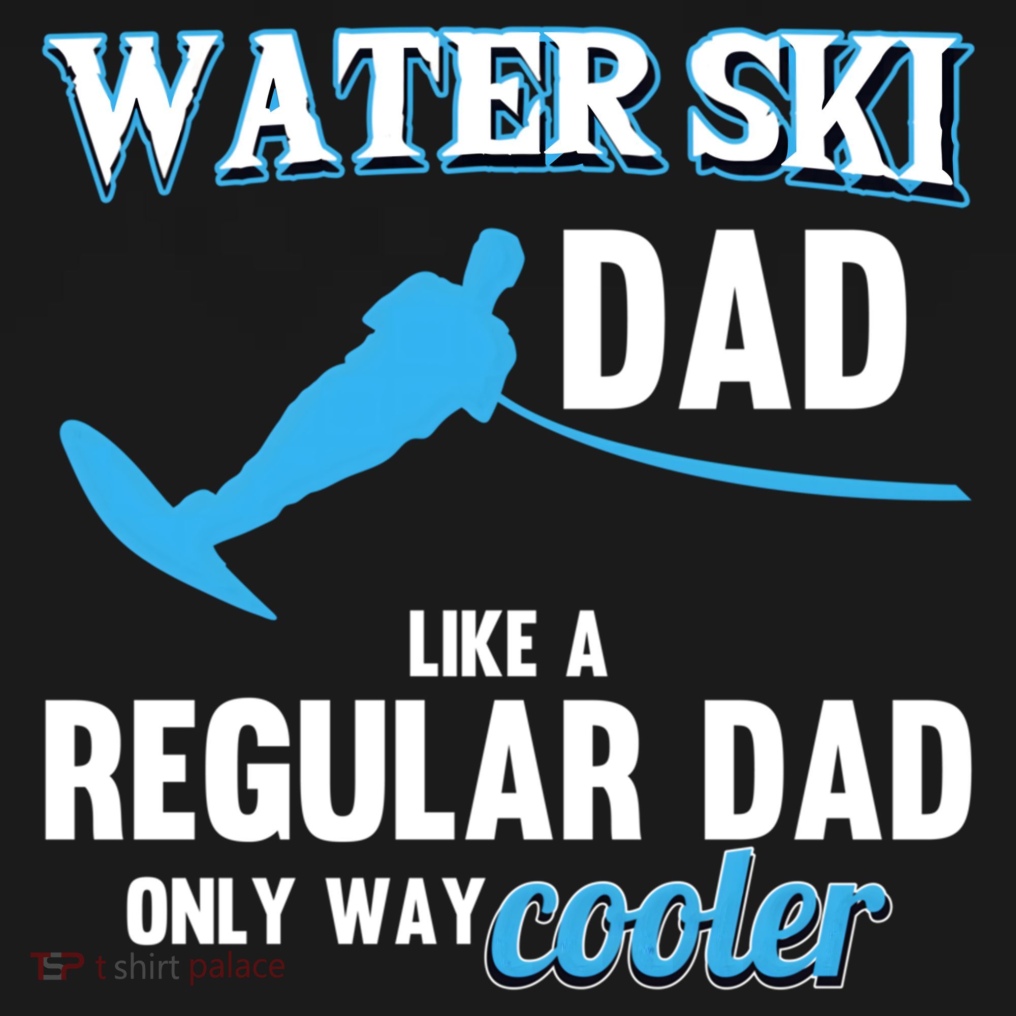 Water Ski Dad Like A Regular Dad Beach Athletes Water Skiing Gift Backpack