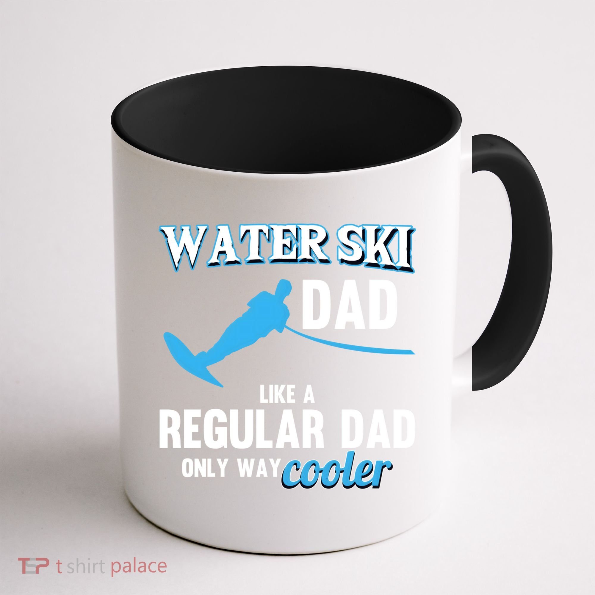 Water Ski Dad Like A Regular Dad Beach Athletes Water Skiing Gift Coffee Mug