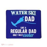 Water Ski Dad Like A Regular Dad Beach Athletes Water Skiing Gift Mousepad thumb 0