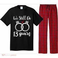 We Still Do 13 Years Husband Wife 13th Wedding Anniversary Pajama Set thumb 0