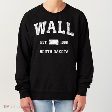Wall South Dakota Sd Vintage Athletic Women's Sweatshirt