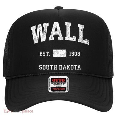 Wall South Dakota Sd Vintage Athletic Hat