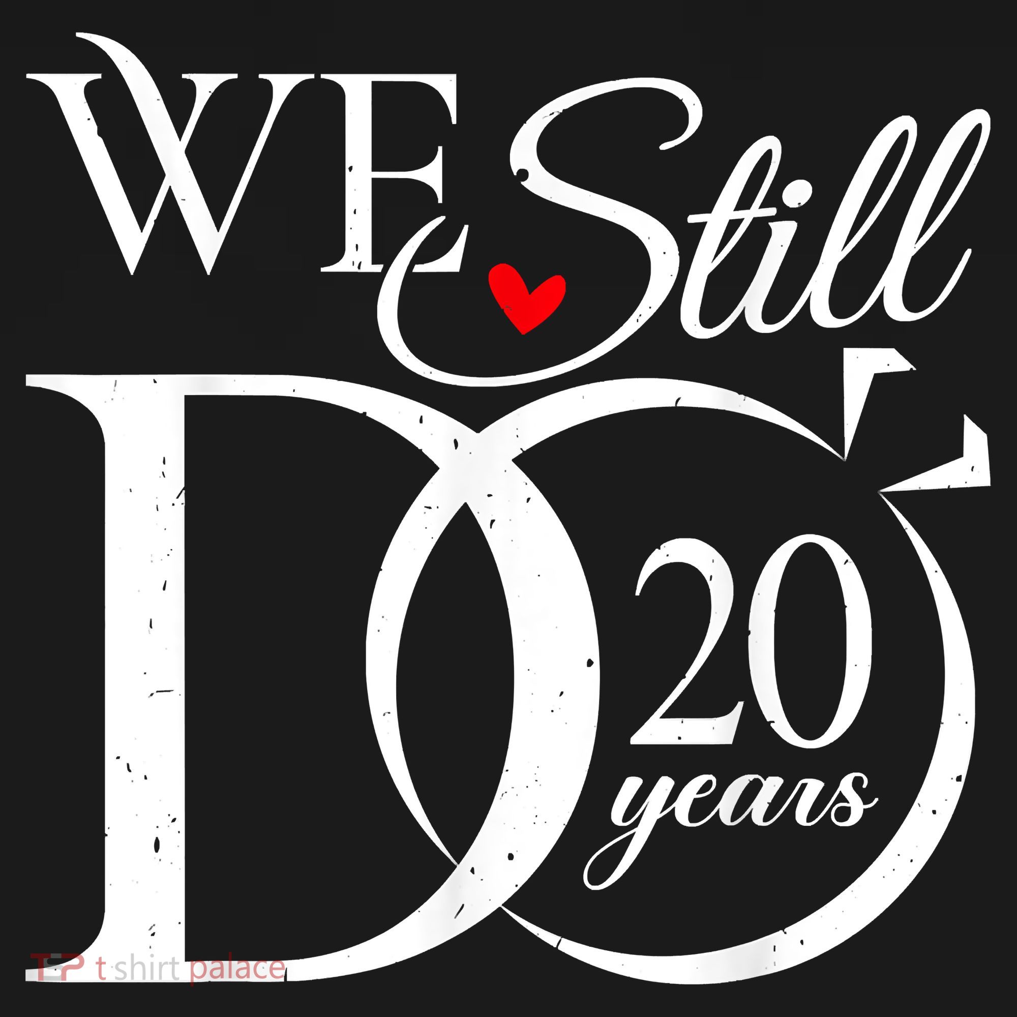 We Still Do 20 Years Funny Couple 20th Wedding Anniversary Women's Tank Top
