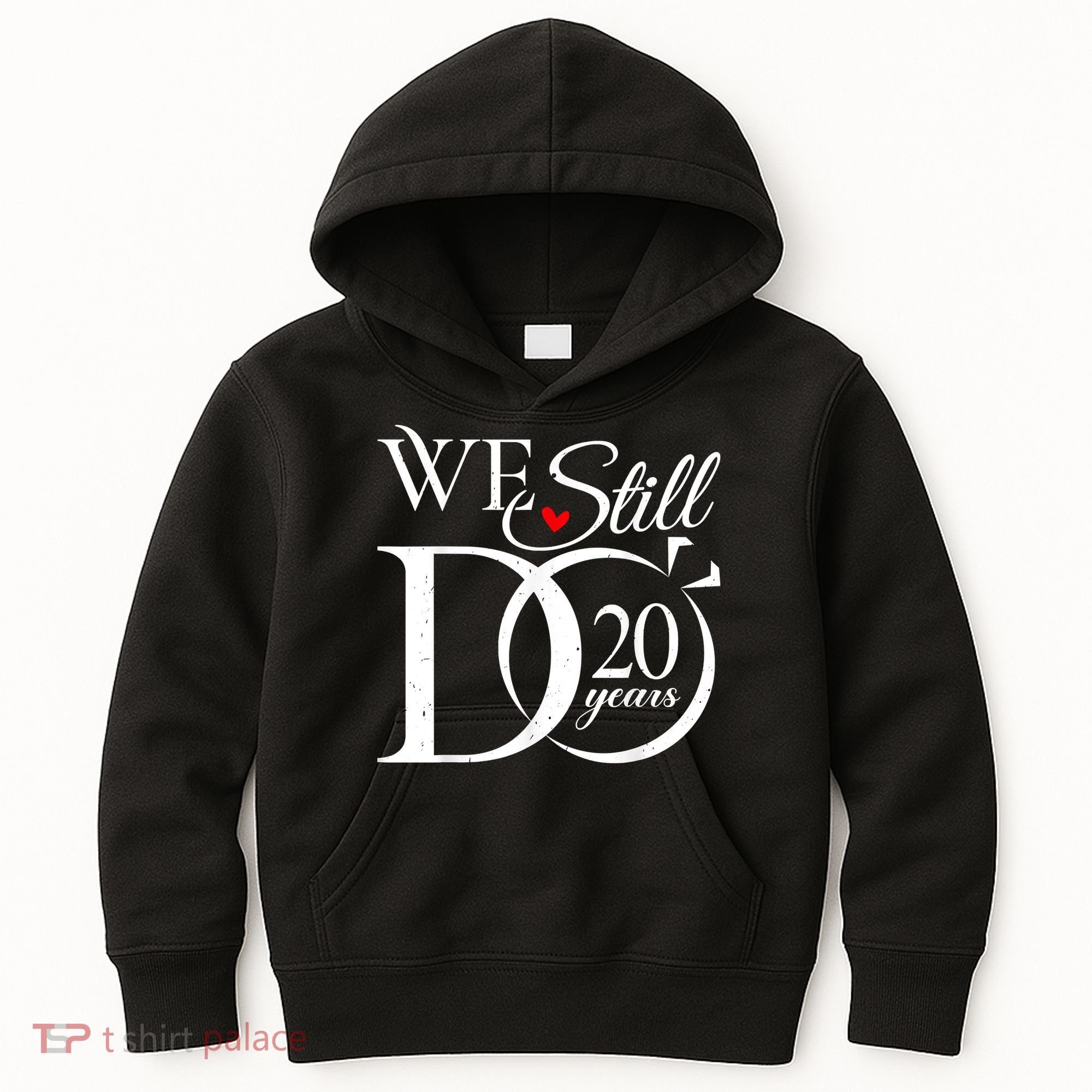 We Still Do 20 Years Funny Couple 20th Wedding Anniversary Kids Hoodie