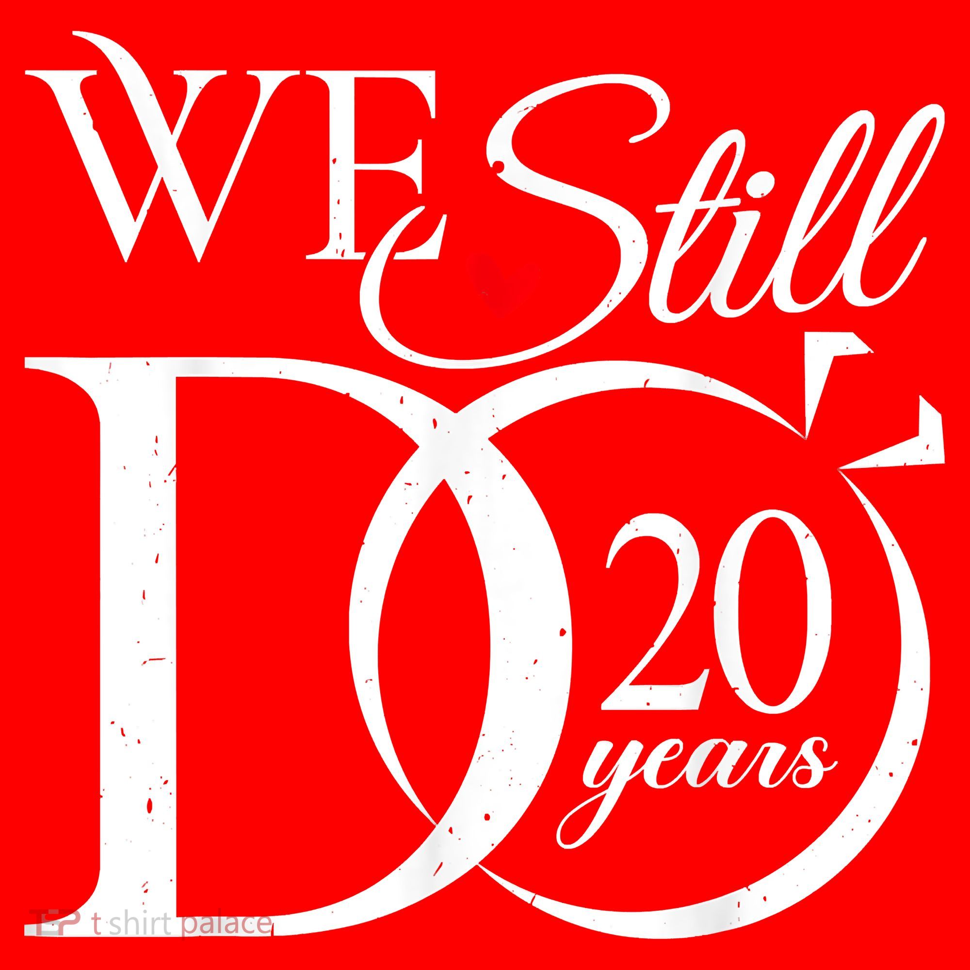 We Still Do 20 Years Funny Couple 20th Wedding Anniversary Santa Hat