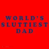 Worlds Sluttiest Dad Funny Fathers Day For Daddy Father Dad Gift Santa Hat thumb 1