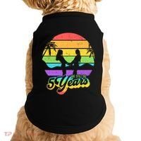 We Still Do 5 Years Gift Lesbian Wedding Anniversary Gift Doggie Tank thumb 0