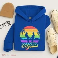 We Still Do 5 Years Gift Lesbian Wedding Anniversary Gift Hoodie thumb 4