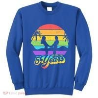 We Still Do 5 Years Gift Lesbian Wedding Anniversary Gift Sweatshirt thumb 0