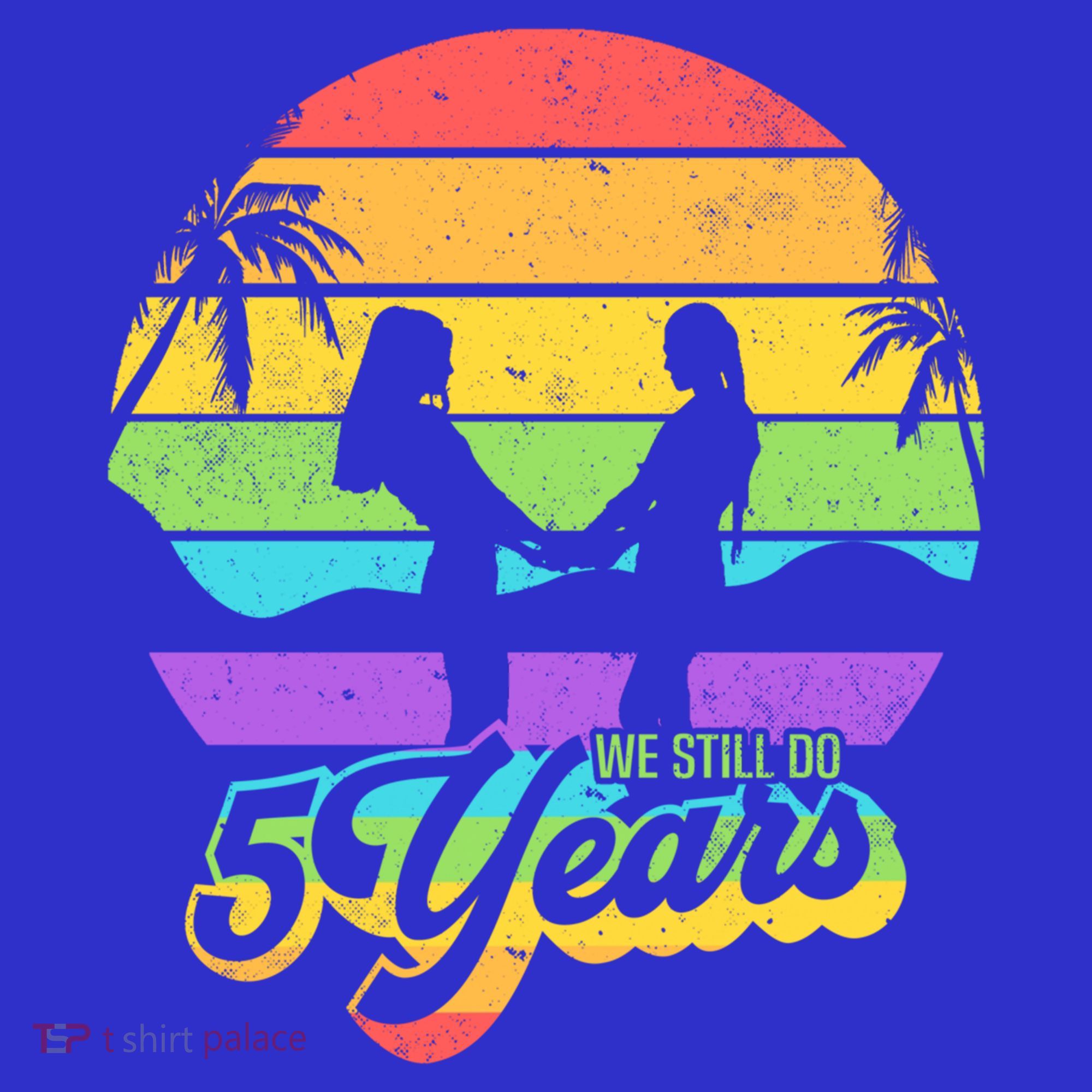 We Still Do 5 Years Gift Lesbian Wedding Anniversary Gift Mousepad