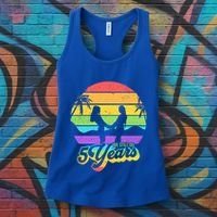 We Still Do 5 Years Gift Lesbian Wedding Anniversary Gift Women's Tank Top thumb 3