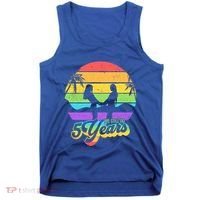 We Still Do 5 Years Gift Lesbian Wedding Anniversary Gift Tank Top thumb 0
