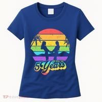 We Still Do 5 Years Gift Lesbian Wedding Anniversary Gift Women's T-Shirt thumb 0