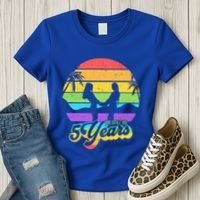We Still Do 5 Years Gift Lesbian Wedding Anniversary Gift Women's T-Shirt thumb 3