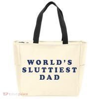 World's Sluttiest Dad Tote Bag thumb 0