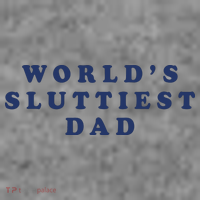 World's Sluttiest Dad Toddler Hoodie thumb 2