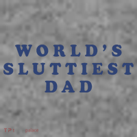 WorldS Sluttiest Dad Toddler Hoodie thumb 2
