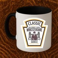 Worcestershire Sauce Diy Halloween Costume Condiment Coffee Mug thumb 2