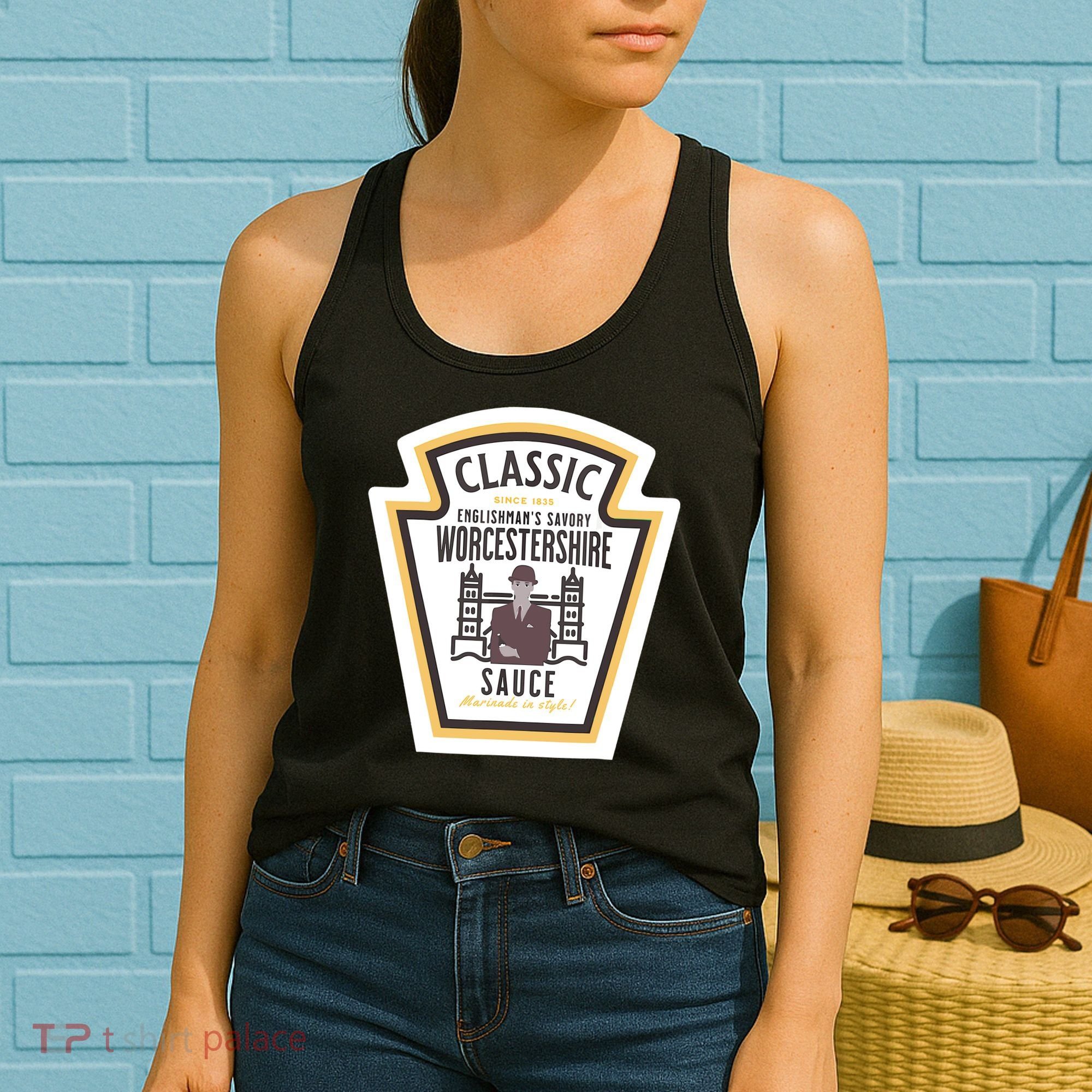 Worcestershire Sauce Diy Halloween Costume Condiment Women's Tank Top