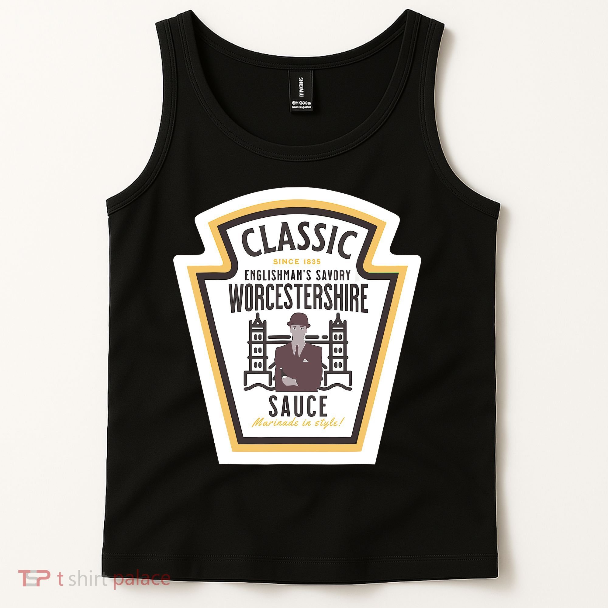 Worcestershire Sauce Diy Halloween Costume Condiment Tank Top