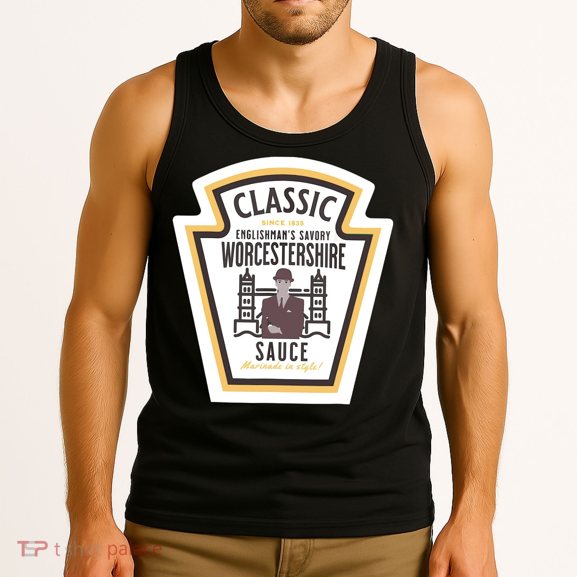 Worcestershire Sauce Diy Halloween Costume Condiment Tank Top