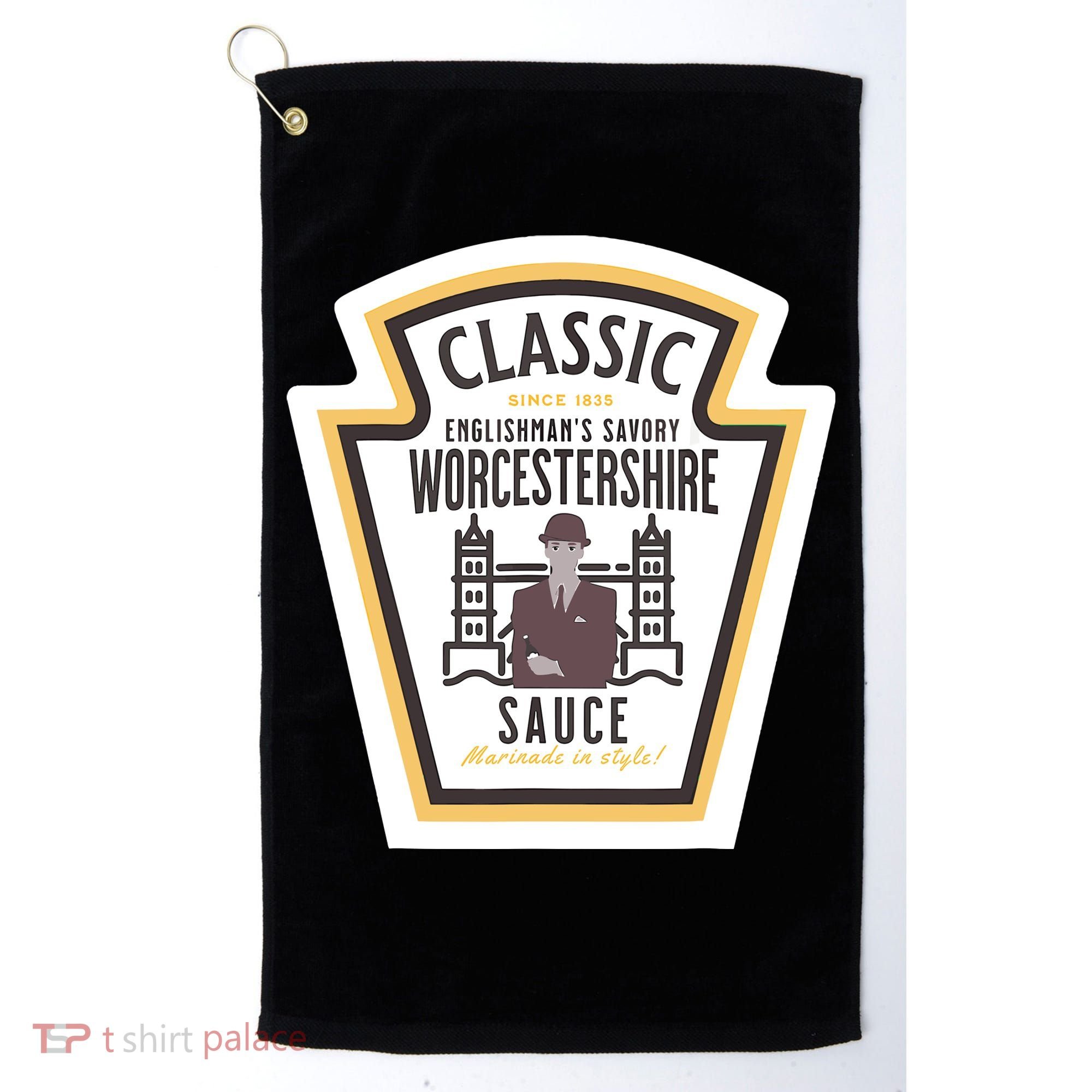 Worcestershire Sauce Diy Halloween Costume Condiment Golf Towel