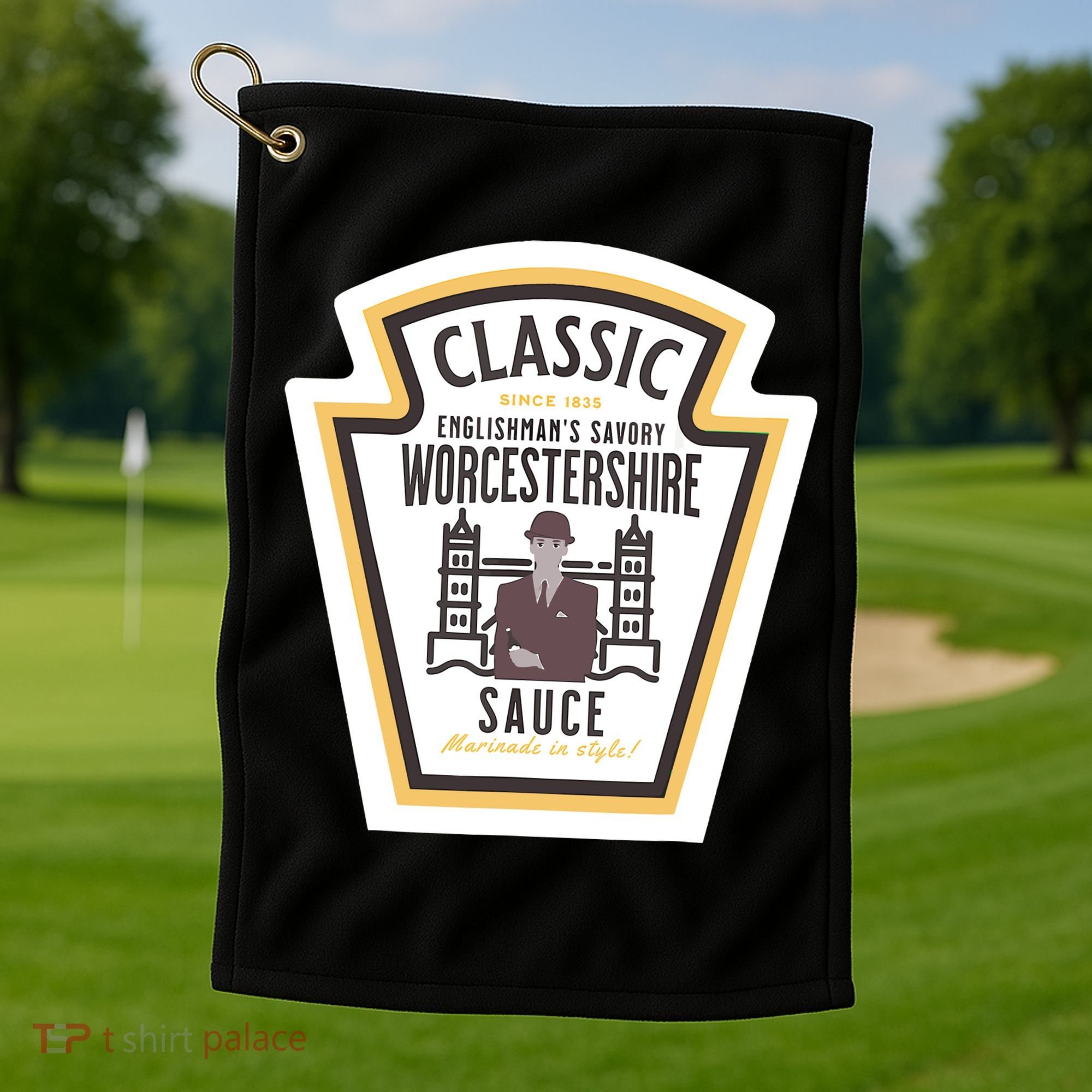 Worcestershire Sauce Diy Halloween Costume Condiment Golf Towel