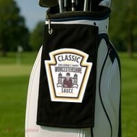 Worcestershire Sauce Diy Halloween Costume Condiment Golf Towel thumb 2