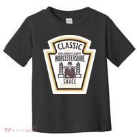 Worcestershire Sauce Diy Halloween Costume Condiment Toddler T-Shirt thumb 0