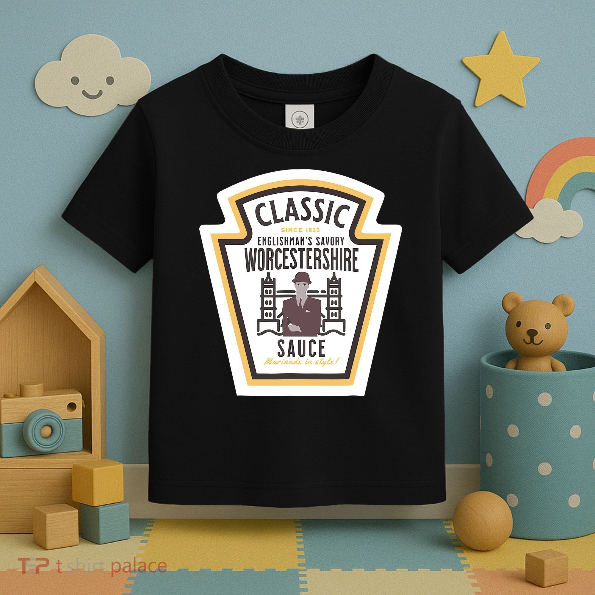 Worcestershire Sauce Diy Halloween Costume Condiment Toddler T-Shirt