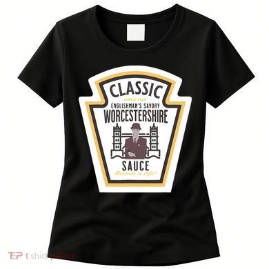 Worcestershire Sauce Diy Halloween Costume Condiment Women's T-Shirt