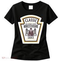 Worcestershire Sauce Diy Halloween Costume Condiment Women's T-Shirt thumb 0