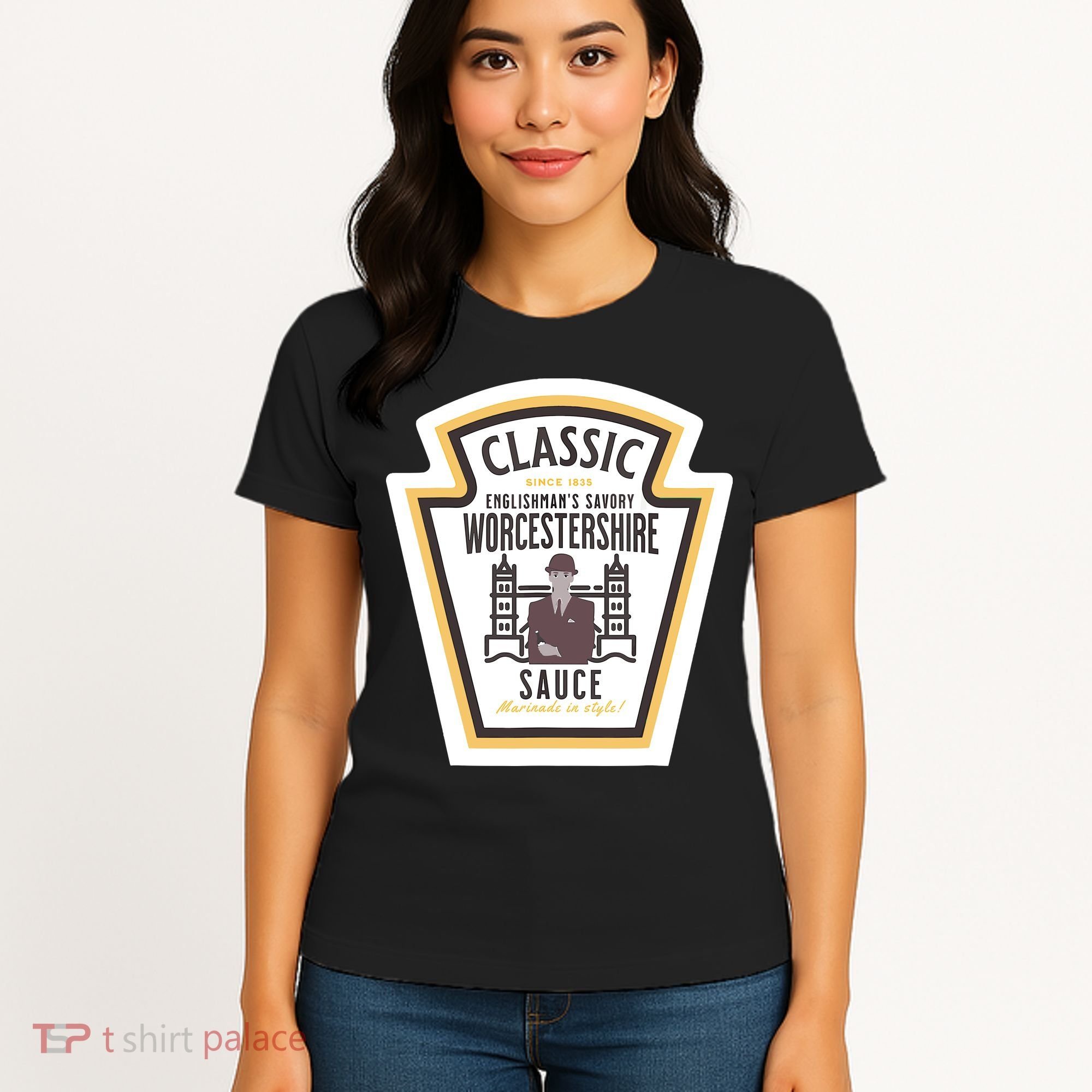 Worcestershire Sauce Diy Halloween Costume Condiment Women's T-Shirt