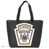 Worcestershire Sauce Diy Halloween Costume Condiment Tote Bag thumb 0