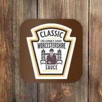 Worcestershire Sauce Diy Halloween Costume Condiment Coaster thumb 0