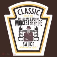 Worcestershire Sauce Diy Halloween Costume Condiment Coaster thumb 2