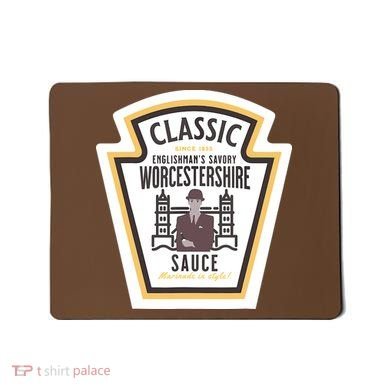 Worcestershire Sauce Diy Halloween Costume Condiment Mousepad