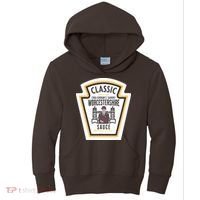 Worcestershire Sauce Diy Halloween Costume Condiment Kids Hoodie thumb 0