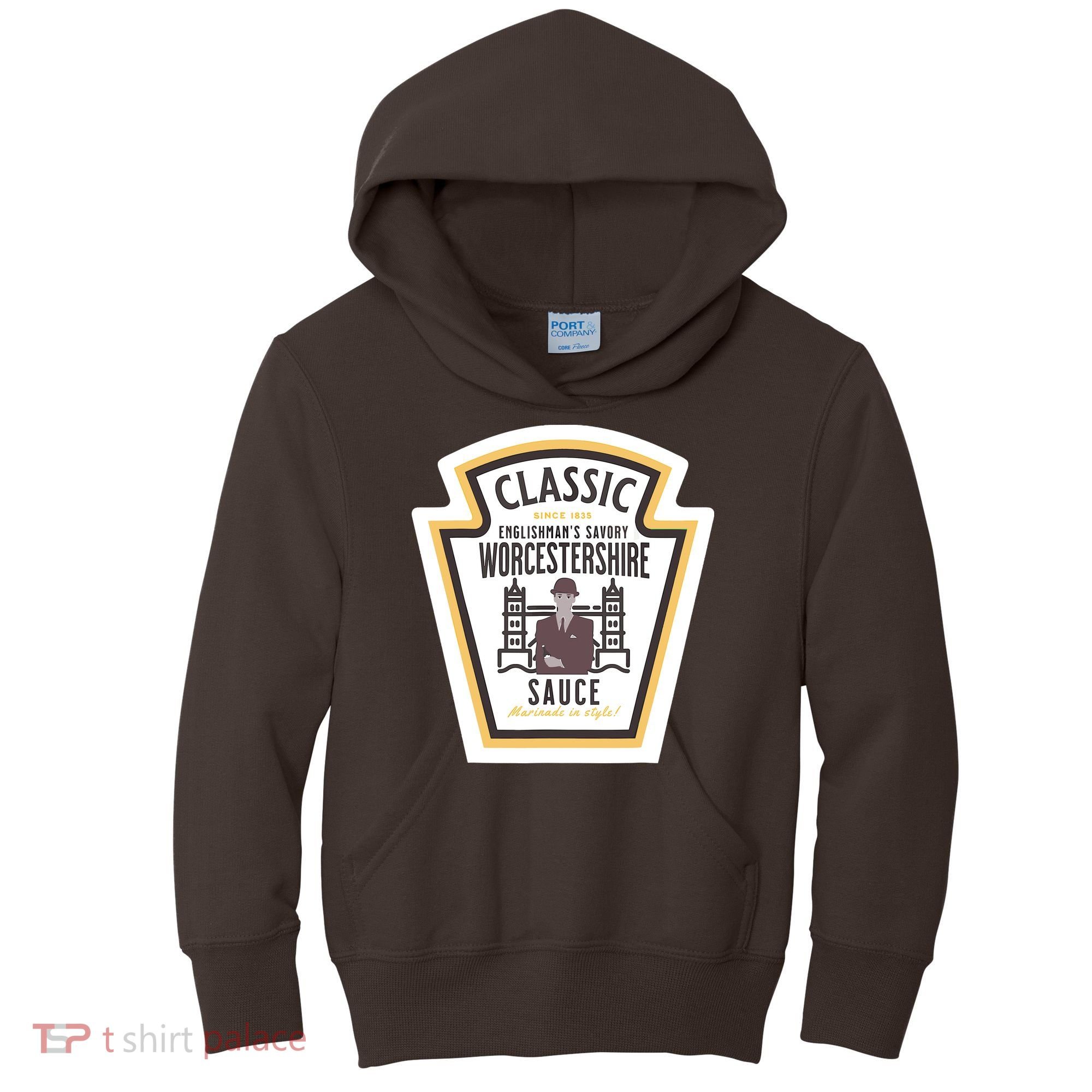 Worcestershire Sauce Diy Halloween Costume Condiment Kids Hoodie