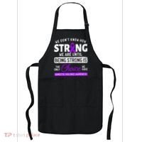 Warrior Survivor Domestic Violence Awareness Purple Ribbon Apron thumb 0