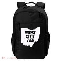 Worst State Ever, Ohio Sucks Gift Backpack thumb 0