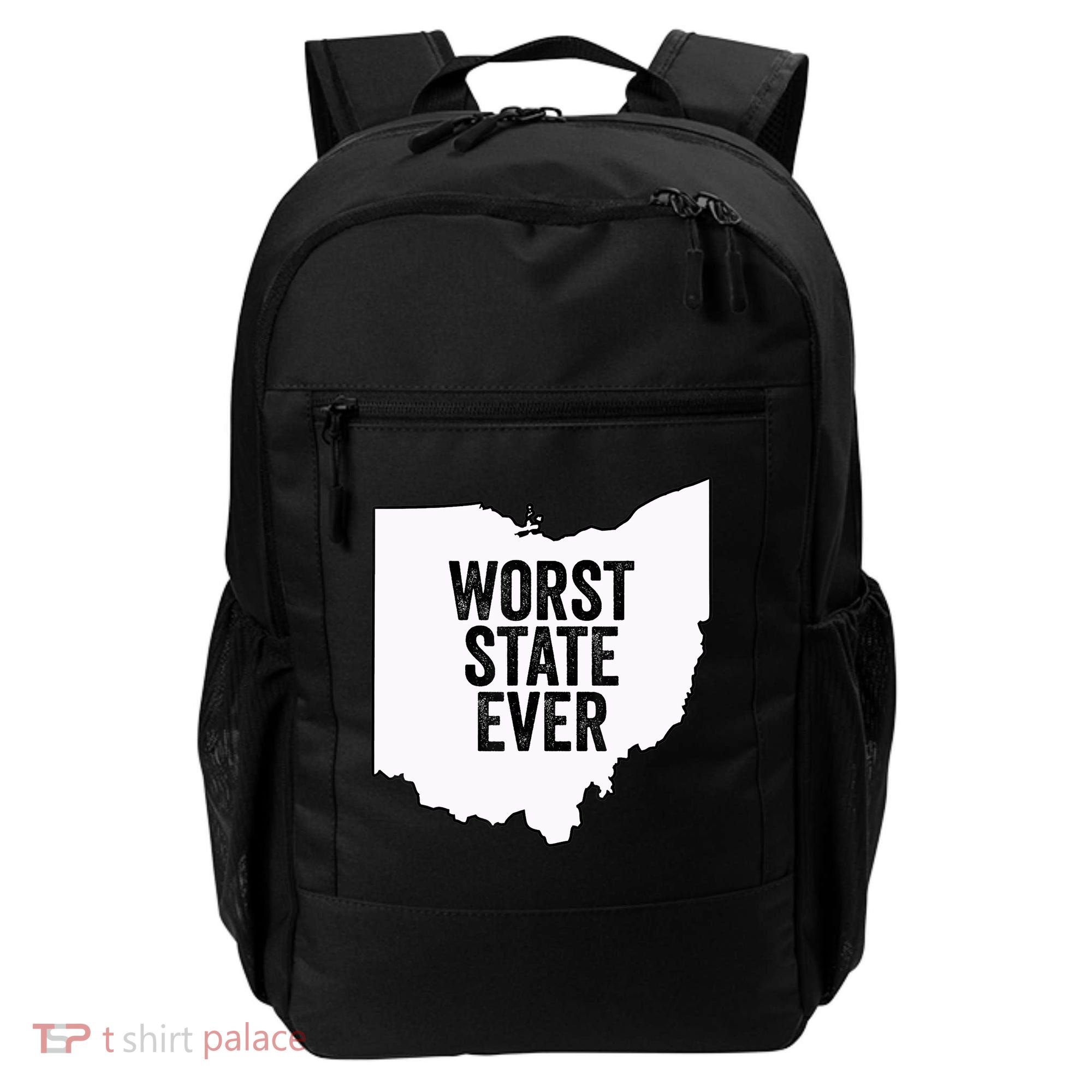 Worst State Ever, Ohio Sucks Gift Backpack